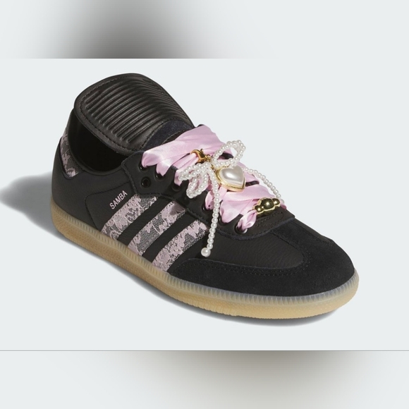 adidas Shoes - Adidas Samba Women's Sneakers - Black and Pink